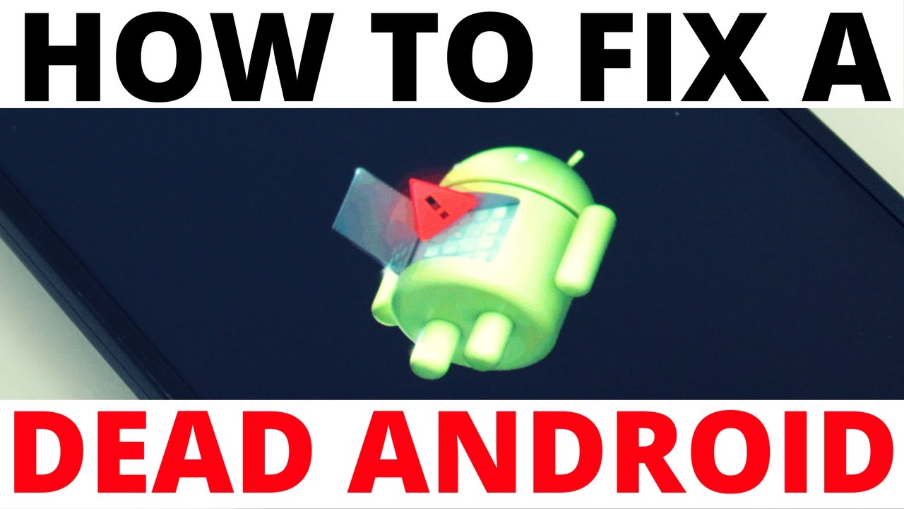 1280x720 How To Fix The Dead Android And Red Triangle Error Symbol