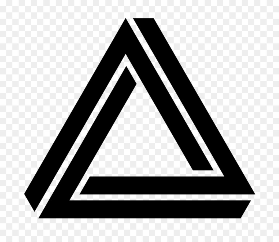 900x780 Download Free Png Penrose Triangle Symbol Triangle Png Download