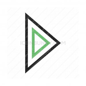 300x300 Triangle Arrow Right Blue Black Icon