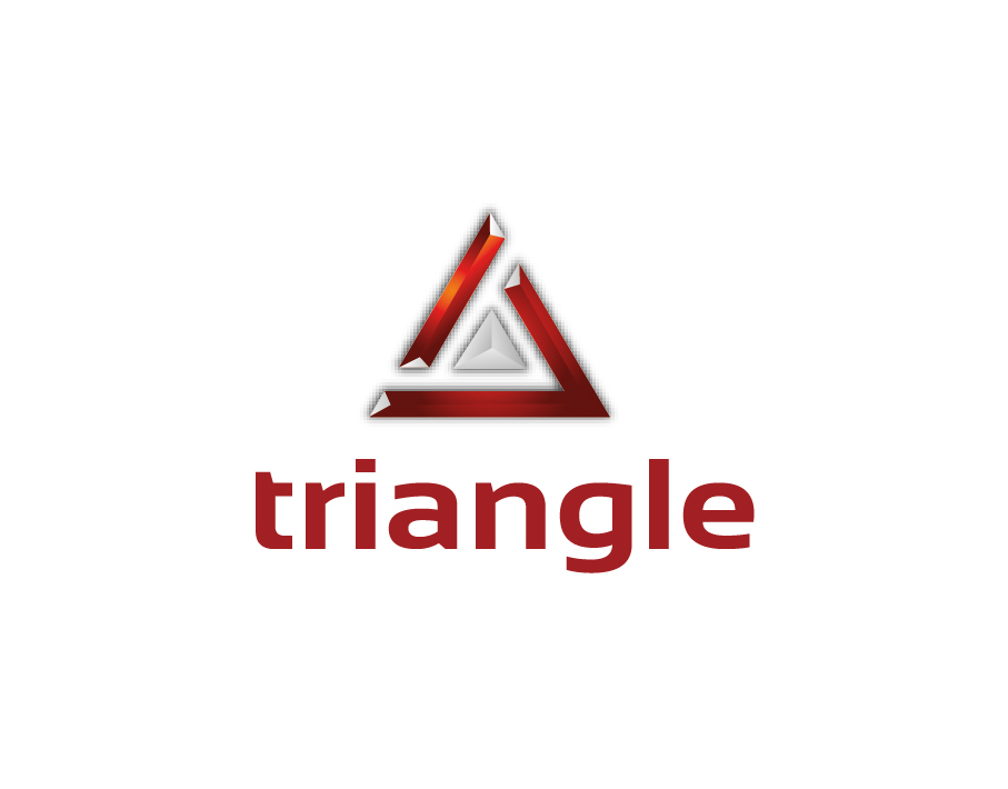 907x710 Triangle Logo With Red Triangle Icon