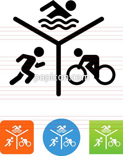 400x508 Triathlon Icon