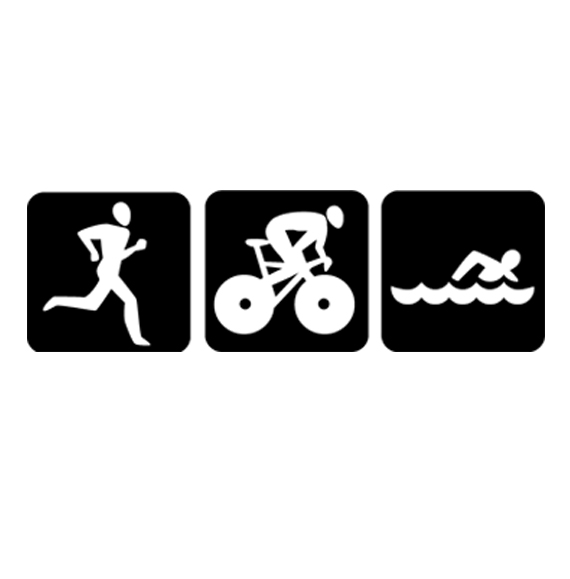 570x579 Triathlon Icon Decal