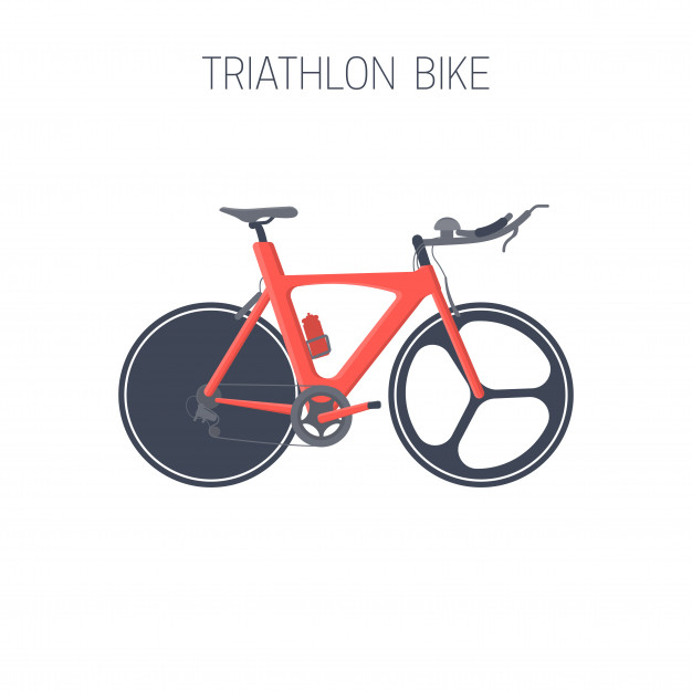 626x626 Triathlon Bike Sport Icon Vector Premium Download