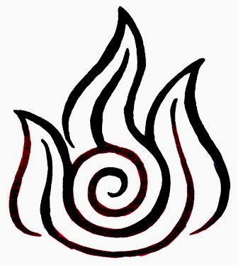 336x374 Fire Tribe Icon Wave, Cloud, Flame Avatar Tattoo, Fire Nation