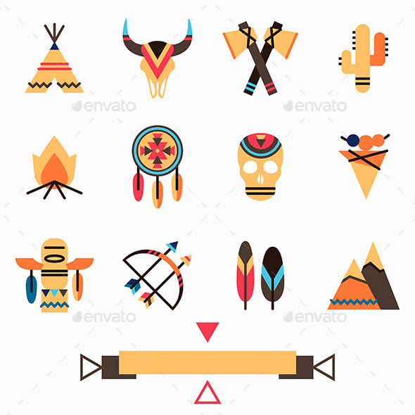 590x590 Cactus And Icon Graphics, Designs Templates From Graphicriver