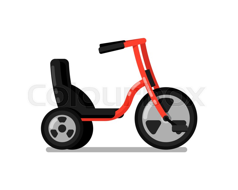 800x640 Kids Tricycle Icon Pedal Bike For Boy Stock Vector Colourbox