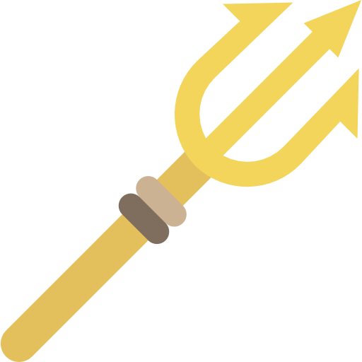 512x512 Trident Icon Halloween Set Smashicons