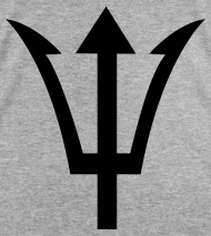 Neptune Fork Trident Symbol Icon Gift Present Women's Tri Blend V 190x213 Neptune Fork Trident Symbol Icon Gift Present Women's Tri Blend V
