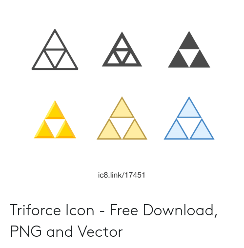 Triforce Icon 500x508 Triforce Icon