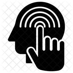 256x256 Mind Trigger Icon Of Glyph Style