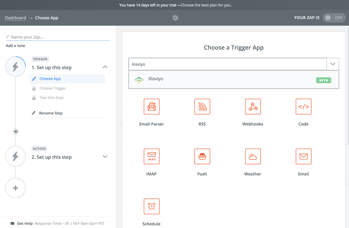 1192x781 Zapier Integration Klaviyo