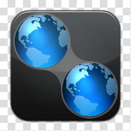 256x256 Quadrat Icons, Trillian, Black And Blue Steam Icon Transparent