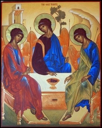 354x445 Rublev's Icon Of The Trinity