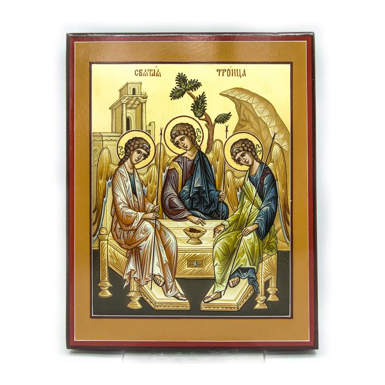 794x794 Trinity Russian Orthodox Icon Handpainted Rublev Holy Trinity Etsy