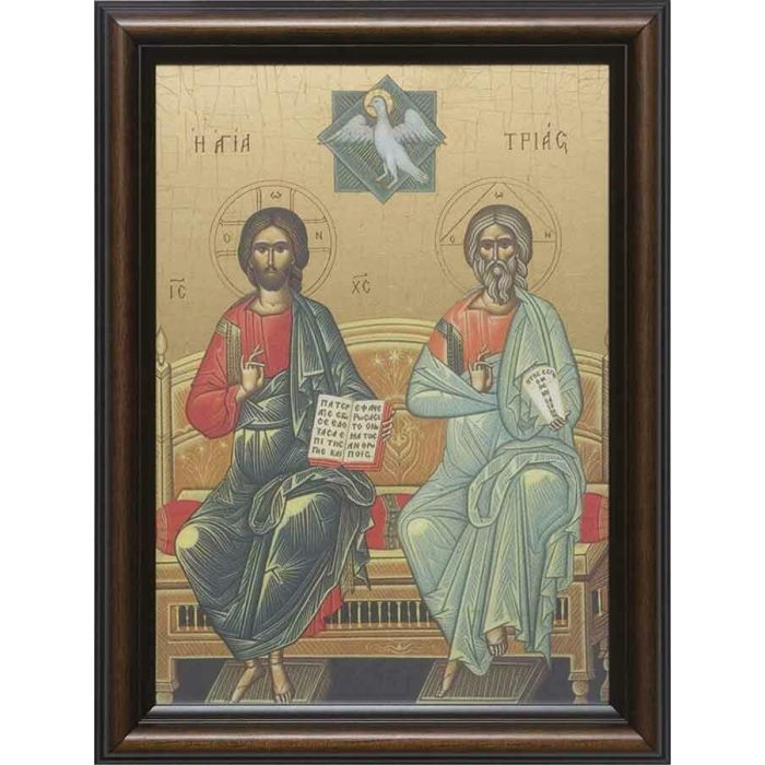 700x700 Fine Art, Prints, Posters Trinity Icon Framed