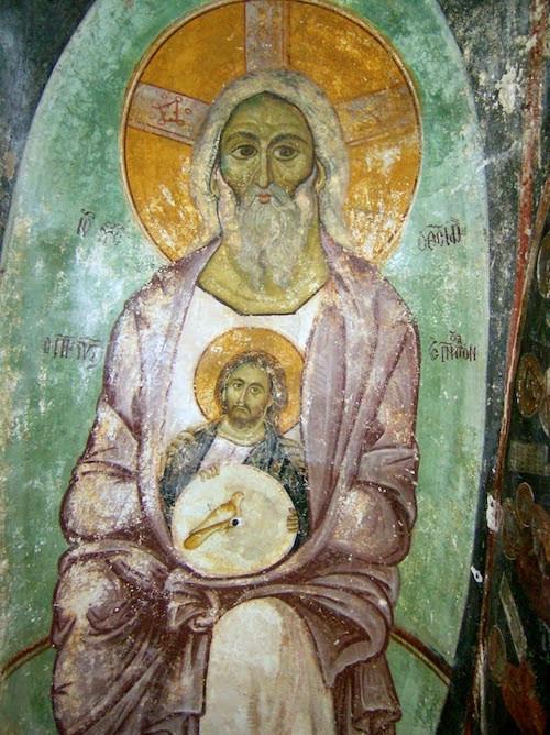 500x668 Greek Orthodox Icon Of The Holy Trinity Icon