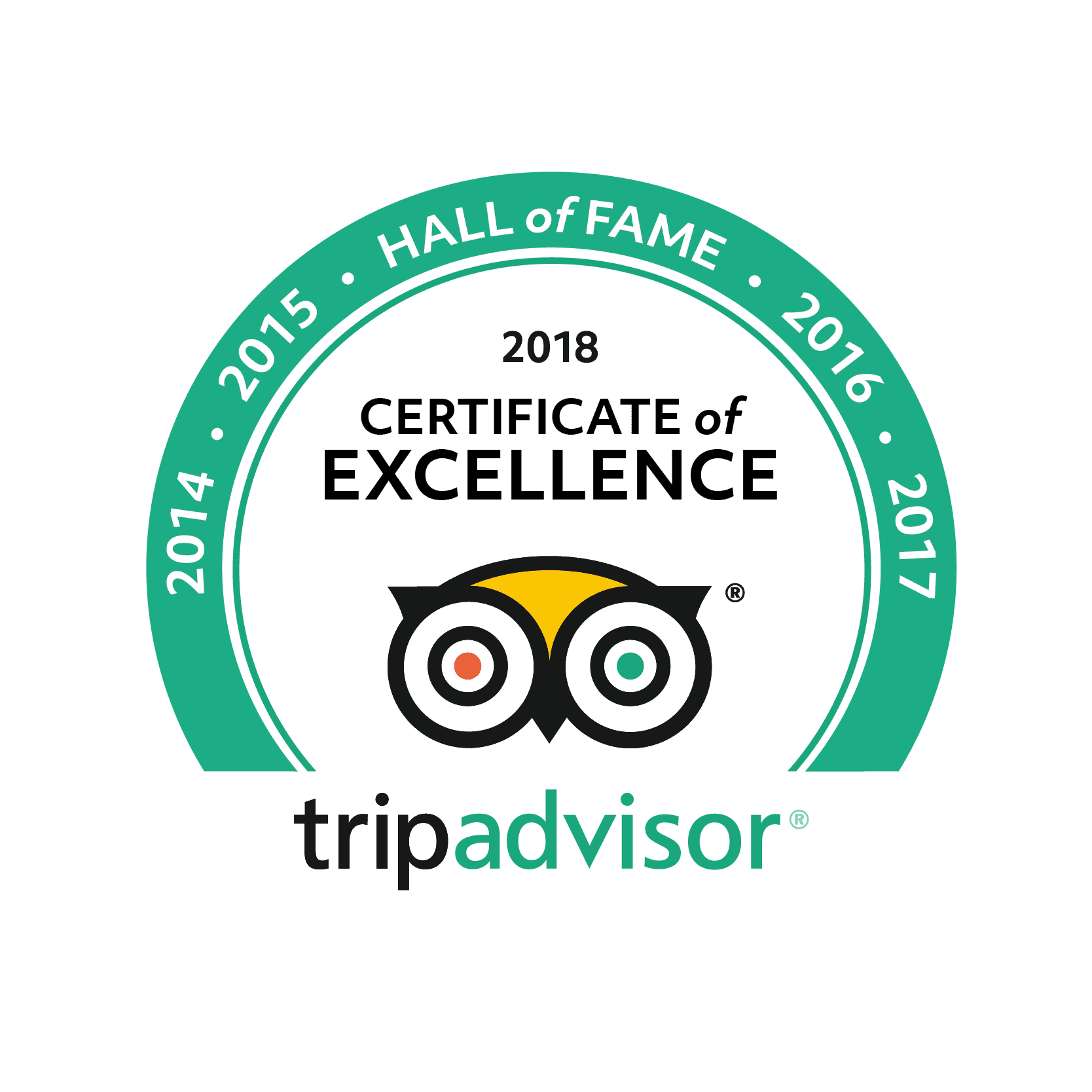 1668x1668 Hall Of Fame Tripadvisor Icon