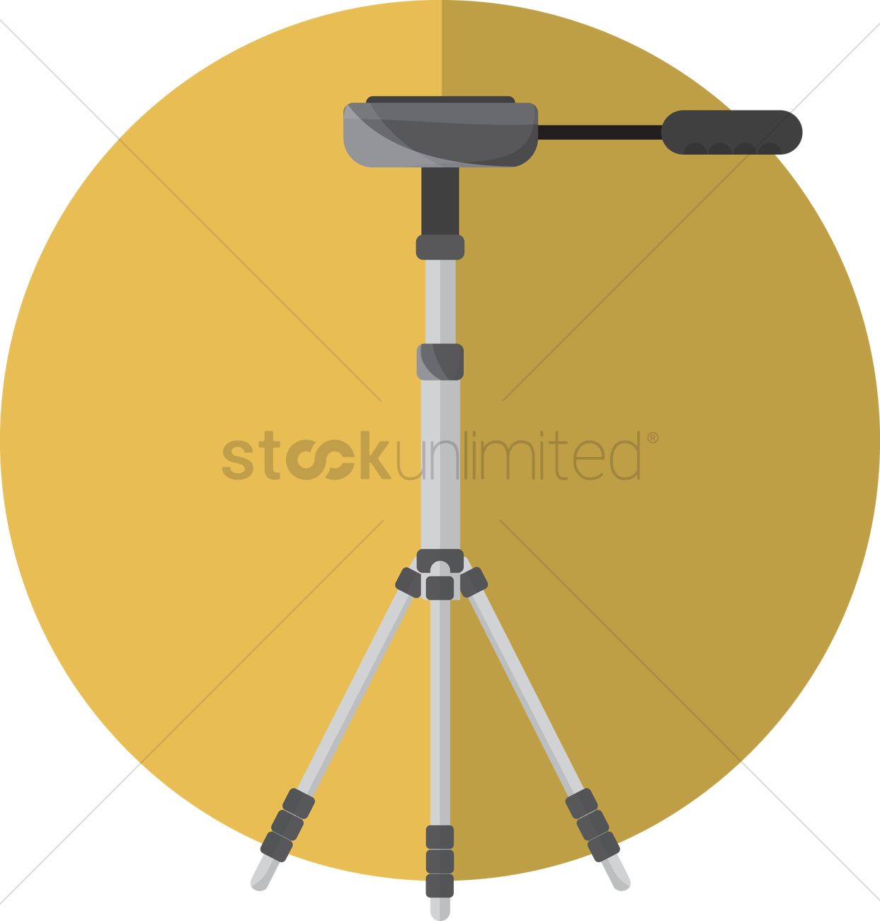 1243x1300 Free Tripod Icon Vector Image