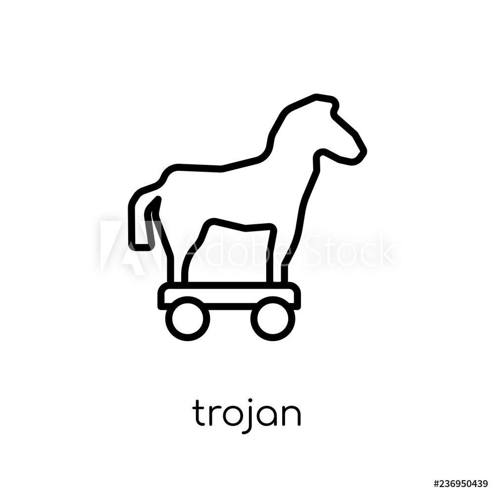 1000x1000 Fotografie, Obraz Trojan Icon Posters Cz