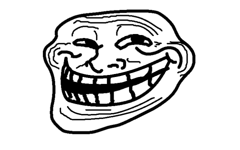 480x300 Troll Face Png Clipart Download