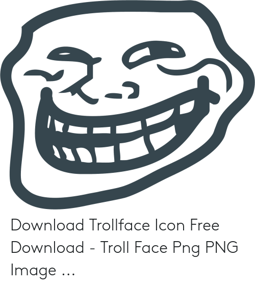 500x563 Download Trollface Icon Free Download