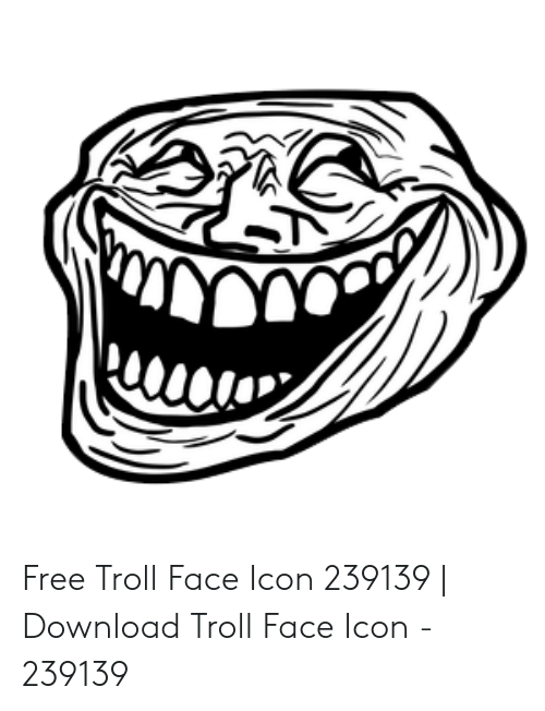 500x652 Free Troll Face Icon Download Troll Face Icon