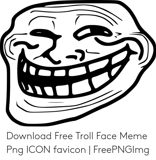 Download Free Troll Face Meme Png Icon Favicon Freepngimg Meme 500x515 Download Free Troll Face Meme Png Icon Favicon Freepngimg Meme