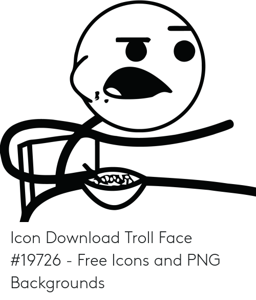 Icon Download Troll Face 500x585 Icon Download Troll Face