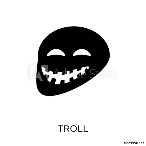 Troll Icon Troll Symbol Design From Fairy Tale Collection 500x500 Troll Icon Troll Symbol Design From Fairy Tale Collection