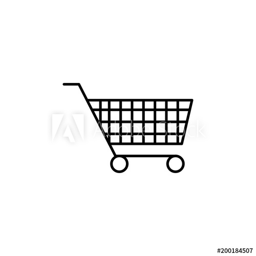 Shopping Trolley Icon Element Of Simple Icon For Websites, Web 500x500 Shopping Trolley Icon Element Of Simple Icon For Websites, Web