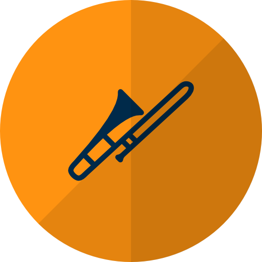 512x512 Trombone, Musical, Instrument Icon Free Of Musical Instruments