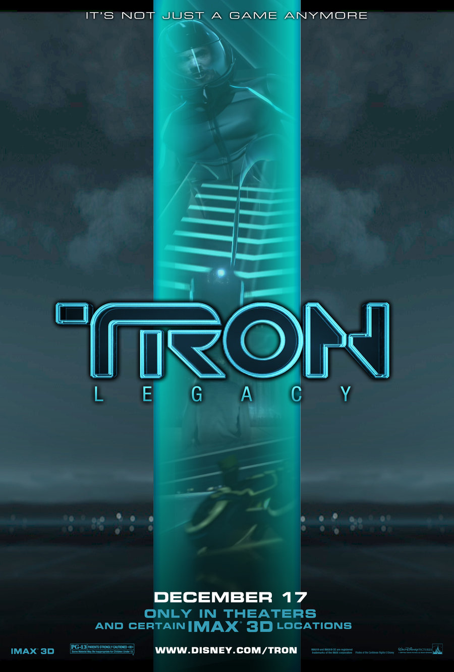 900x1332 Tron Legacy Imax Poster Teaser Trailer
