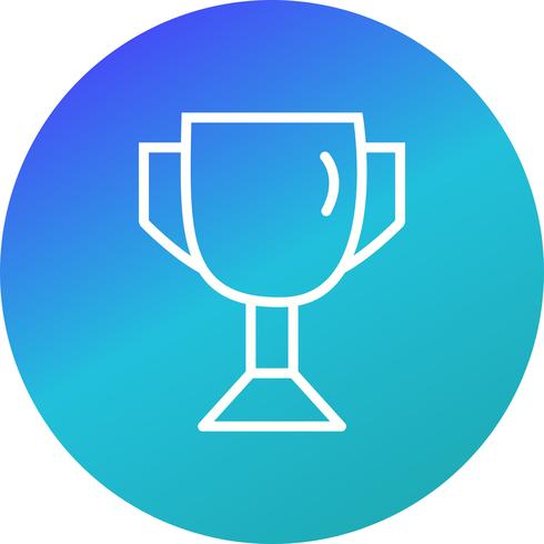 490x490 Trophy Icon Vector Illustration