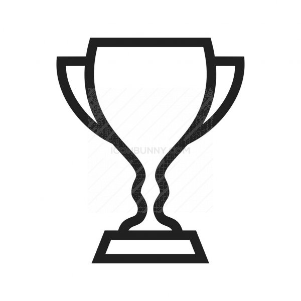 600x600 Cup Trophy Line Icon