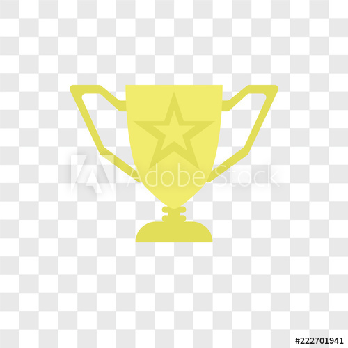 500x500 Trophy Icons Isolated On Transparent Background Modern