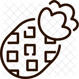 256x256 Tropical Icon Of Line Style