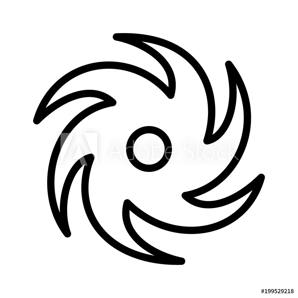 1000x1000 Photo Art Print Hurricane, Typhoon Or Tropical Cyclone Storm