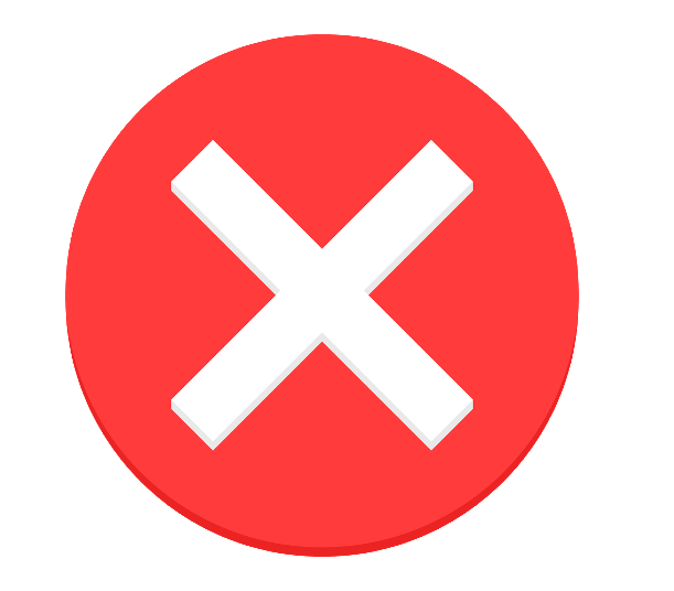 611x536 Red X On Network Icon Red Cross On Network Icon Driver Support