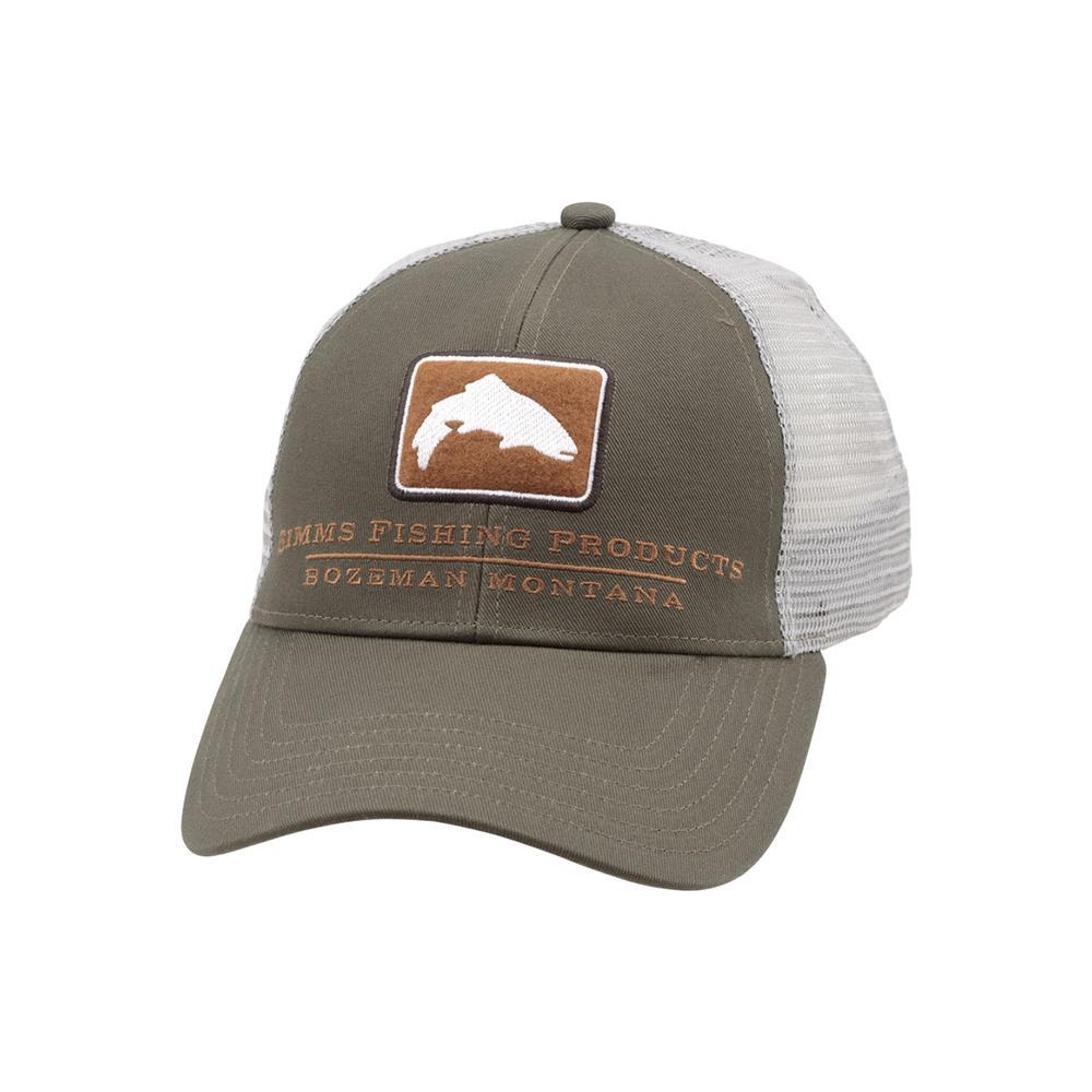 1000x1000 Simms Small Fit Trout Icon Trucker Cap Tco Fly Shop