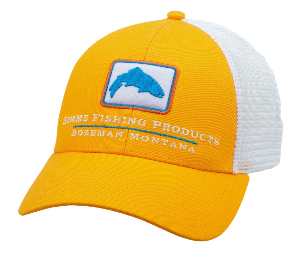 1000x833 Simms Trout Icon Trucker Cap Stillwater Fly Shop