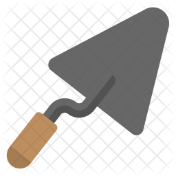 256x256 Trowel Icon Of Flat Style