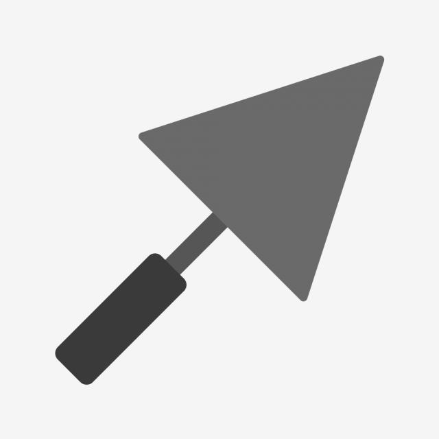 640x640 Vector Trowel Icon, Maintenance, Tools, Trowel Icon Png And Vector