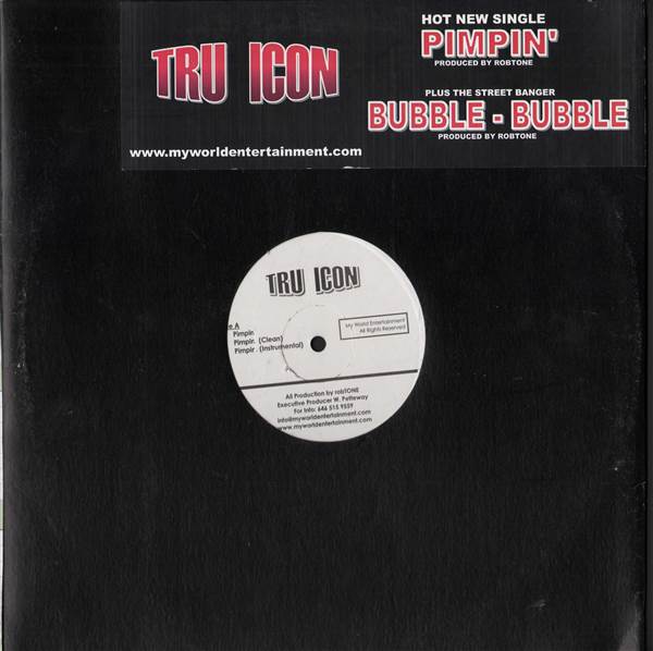 600x598 Tru Icon Pimpin Bubble Bubble Tru Icon Records