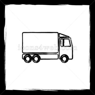 324x324 Truck Sketch Icon