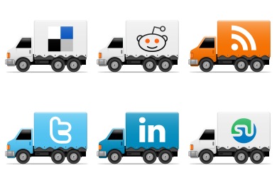 390x260 Free Icons Iconset Social Trucks Icons
