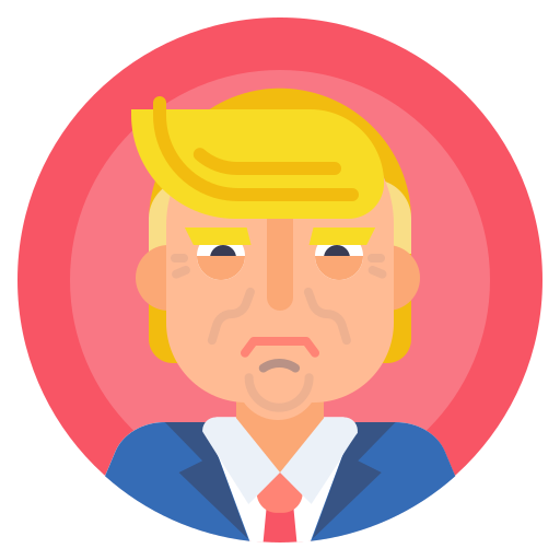 512x512 Avatar, Male, President, Trump Icon Free Of Xmas Giveaway