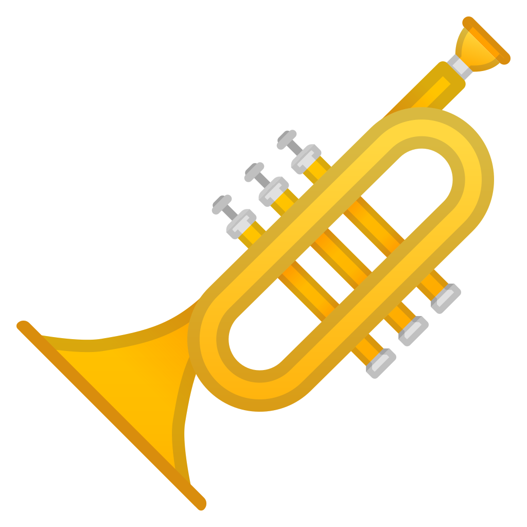 1024x1024 Trumpet Icon Noto Emoji Objects Iconset Google