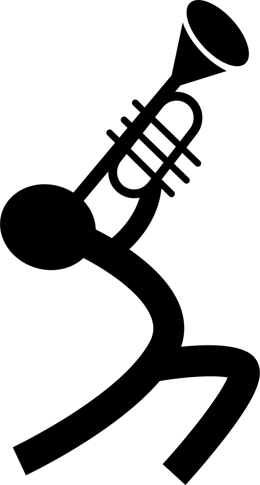 526x980 Musician Playing A Trumpet Png Icon Free Download