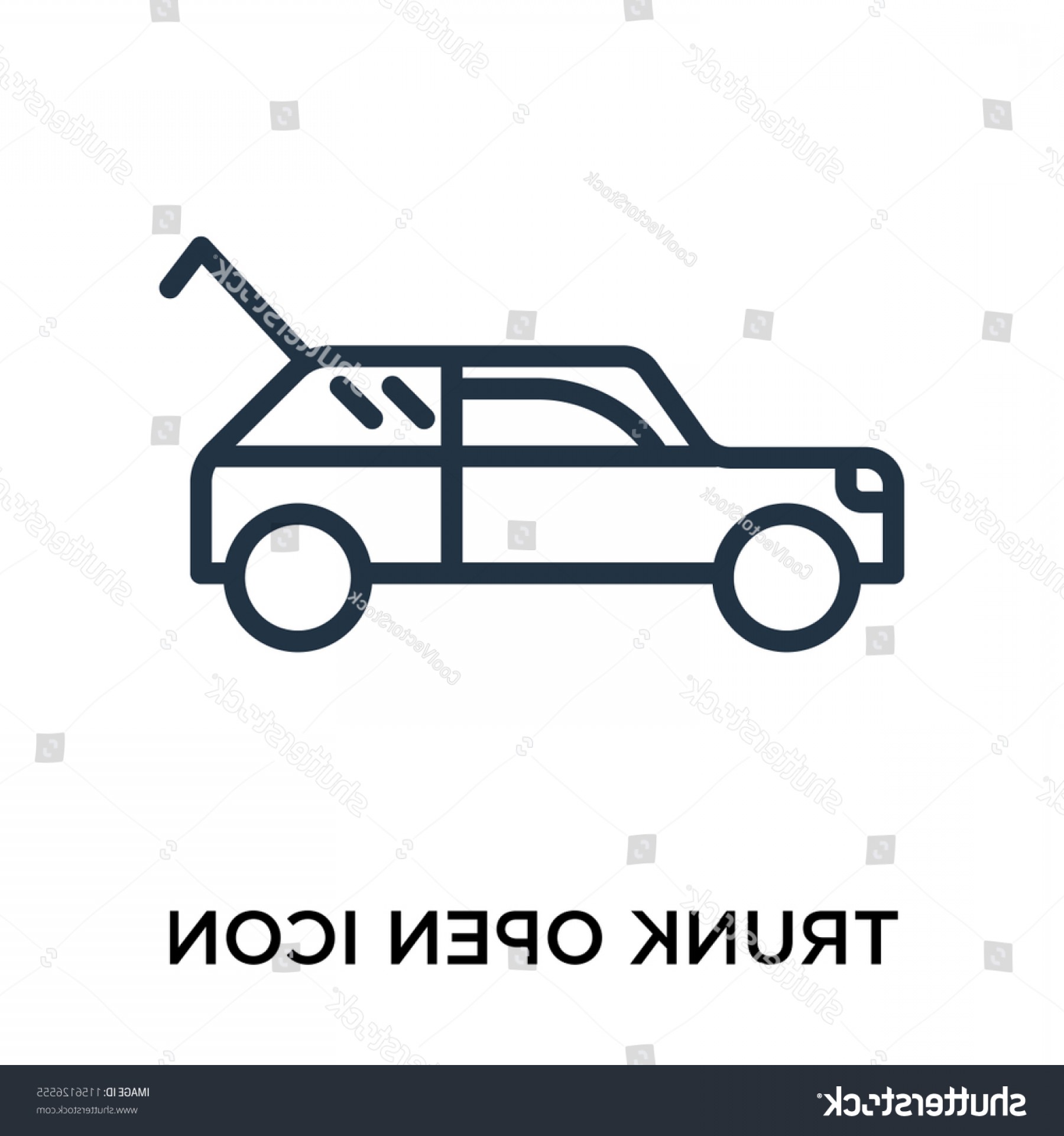 1800x1920 Car Trunk Open Vector Hoodamathrun