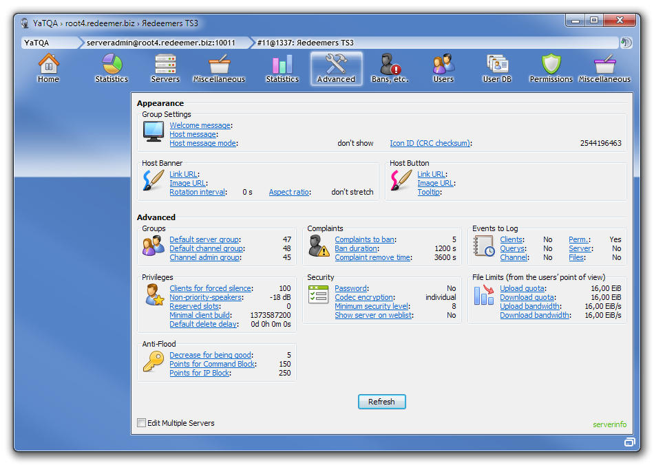 950x676 Yatqa Download Teamspeak Query Admin Tool